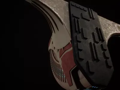 building 6a Low-poly 3D model