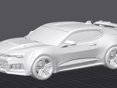 Chevrolet Camaro ZL1 3D Car Model 3D print model