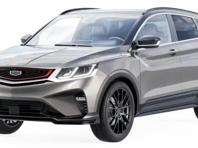 Geely Coolray 3D model