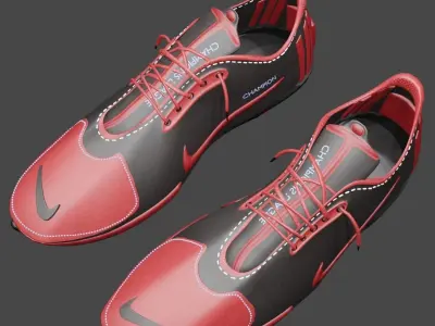 Soccer Shoes 3D model
