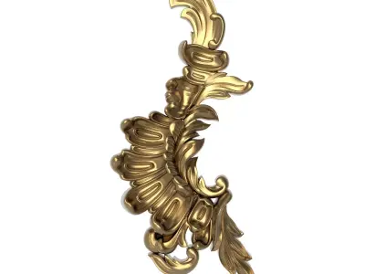  decorative pattern ready for 3D printing 3D model 43