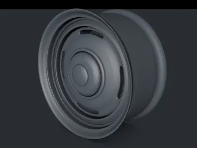 Steelie Rim 3D model