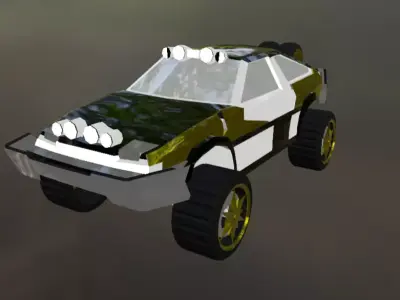 Offroad 86 Low-poly 3D model