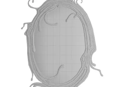 21st gallery Erwan Boulloud Cholesterique Mirror 3D model
