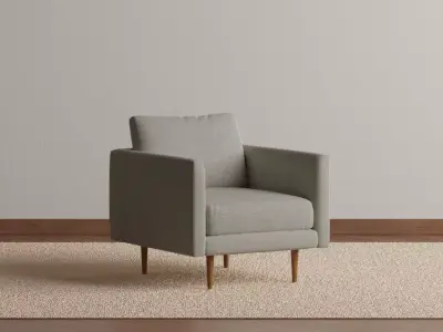 Seasalt Gray Chair 3D model