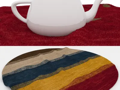 Rugs No 829 Low-poly 3D model