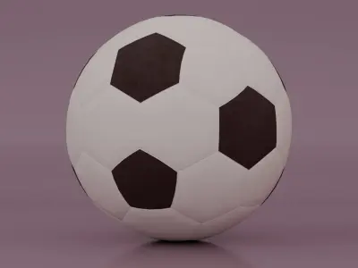 Basketball - Fotball - Tennisball Free 3D model