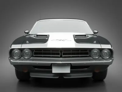 1971 Dodge Challenger RT 3D model