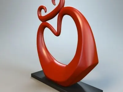 Abstract Figure m013 P 3D print model