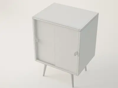 Cabinet - Paul McCobb - Winchendon Furniture Co - 1950 3D model