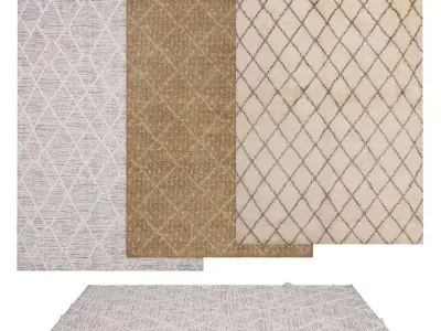 Rugs No 348 Low-poly 3D model