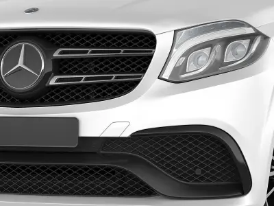 Mercedes GLS63 AMG 3D model