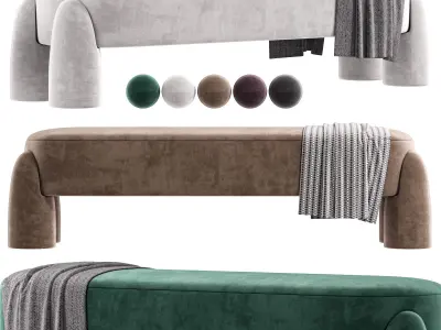 Marlon Daybed II By Pietro Franceschini 3D model