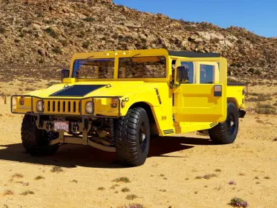 Hummer H1 3D model