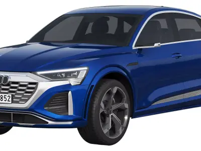 Audi SQ8 Sportback e-tron 3D model