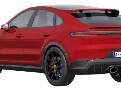 Porsche Cayenne Coupe GTS 2025 3D model