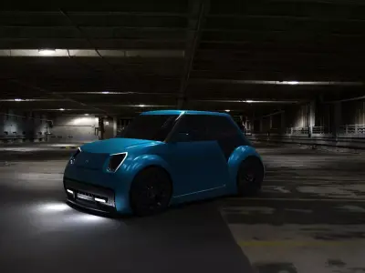 CityGo concept car by CeGo 3D model