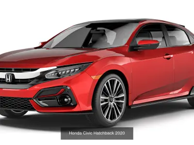 Honda collection 3D Model Pack