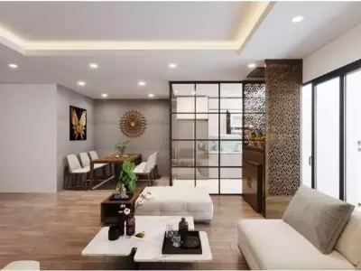 Livingroom and dining 3D model