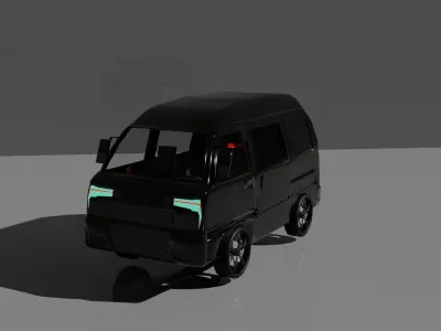 DAMAS van 3D model