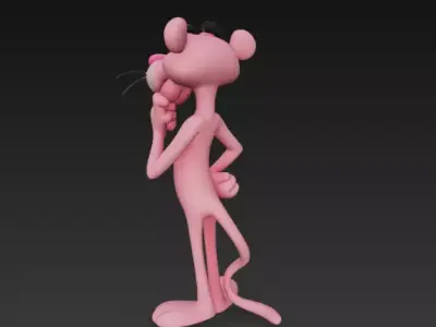 Pink Panther Free 3D print model