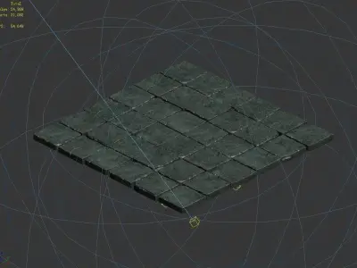 Game Underground Palace - Ground Palace Ground 01 3D model