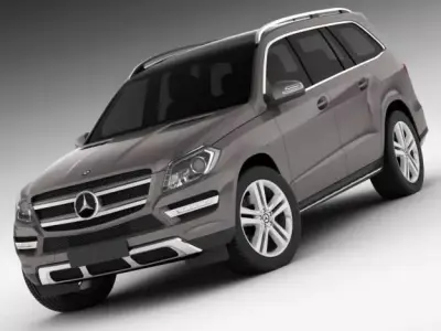Mercedes GL 2013 3D model