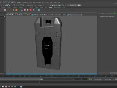 Sci-Fi Crate Free 3D model