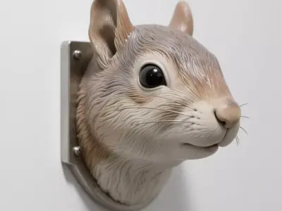 squirrel 3D print model