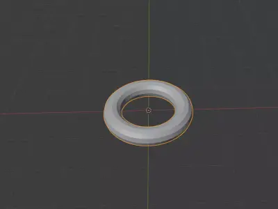 Trous ring Free low-poly 3D model