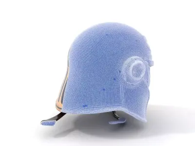 Viking Warrior Helmet model pack Low-poly 3D model