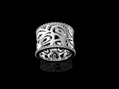 Ring 55 3D print model
