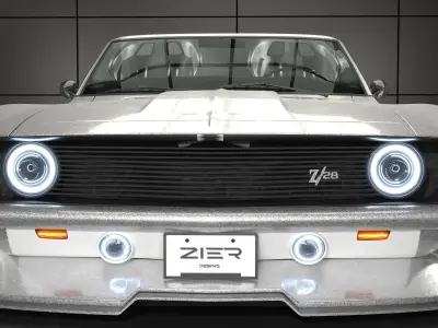 Chevrolet Camaro Z28 1968 Modified 3D model