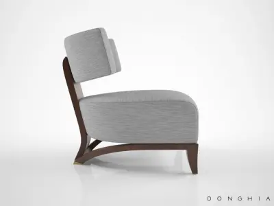 Donghia Egos lounge chair 3D model