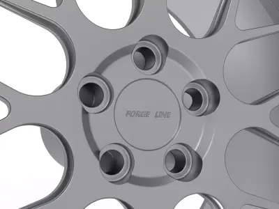 FORGELINE DE3C CONCAVE v1 WHEEL 3D PRINT MODEL  3D print model