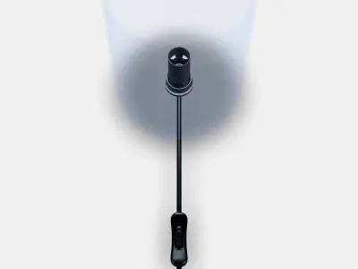 MIKROKLIN Table lamp Low-poly 3D model