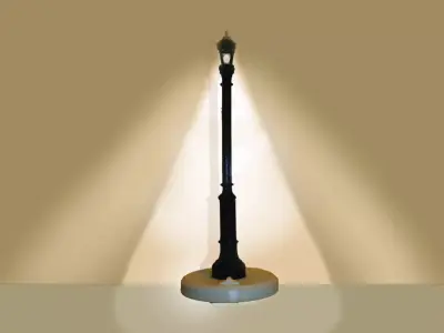 LED Street Lamp Light Stand 3D print model