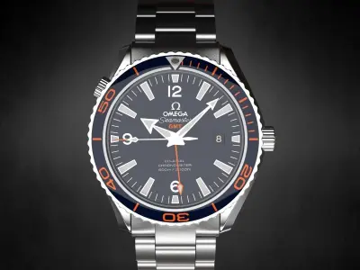 Omega Seamaster Watch 3D model