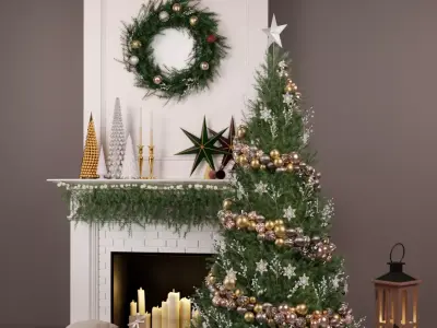 Christmas Deco 3D model