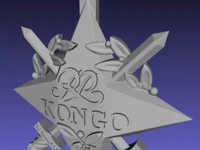 Official Congo polish star decoration 3D print model