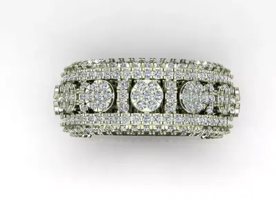 Band Ring 3D print model