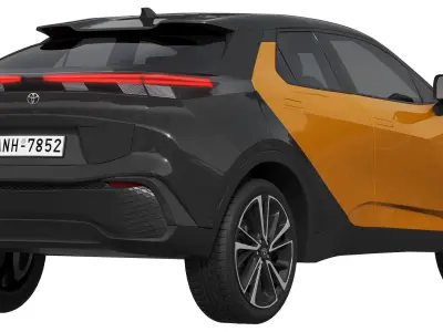 Toyota C-HR 2024 3D model