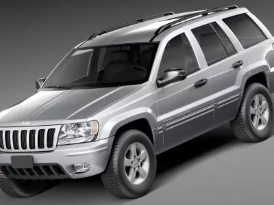 Jeep Grand Cherokee 1999-2005 3D model