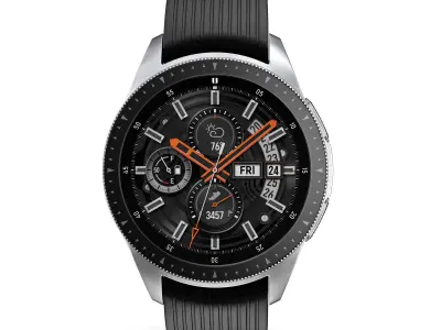 E3D - Samsung Galaxy Watch 42mm Midnight Black 3D model