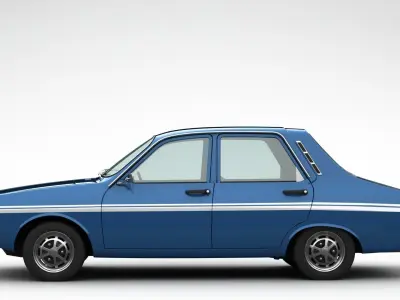 Renault 12 Gordini 3D model
