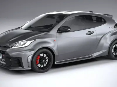 Toyota GR Yaris 2024 3D model