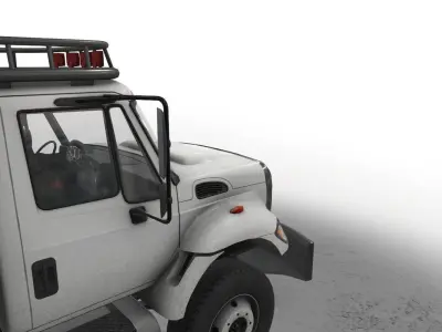  Motorhome Unicat TC52hv Low-poly 3D model