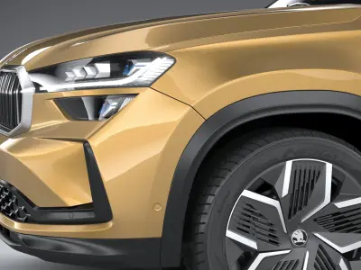 Skoda Kodiaq 2024 3D model