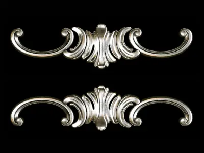 Classic carved 086 3D model