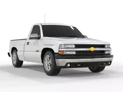 Chevrolet Silverado 2001 1500 3D model